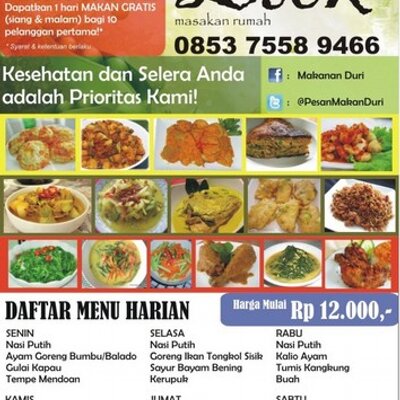 Catering Etek Pesanmakanduri Twitter