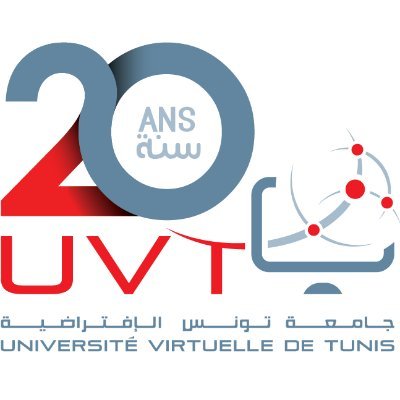 Page Twitter officielle de l'Université Virtuelle de Tunis (UVT)