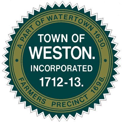 Welcome to the official Twitter page for the Town of Weston, Mass. Follow us to get updates about local events, meetings, and news.