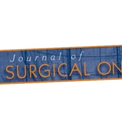 Journal of Surgical Oncology offers peer-reviewed, original papers in the field of surgical oncology