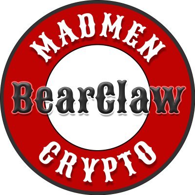 BearClaw_Crypto's profile picture. Co-Owner and Host of Madmen Crypto. 💎🤲🏻 A-Nation @ANationXtra - Supporter @AdamBergmanShow
