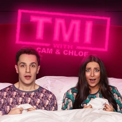 🎙Hosted by @camkirkham_ @chloevardyy 🍆🤝🏼 Watch TMI with Cam & Chloe exclusively on @spotify