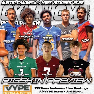 VYPE OK, the best in HS publications. With the Pigskin Preview, Basketball Preview & monthly magazines all over the state, VYPE OK has you covered. #OKPreps