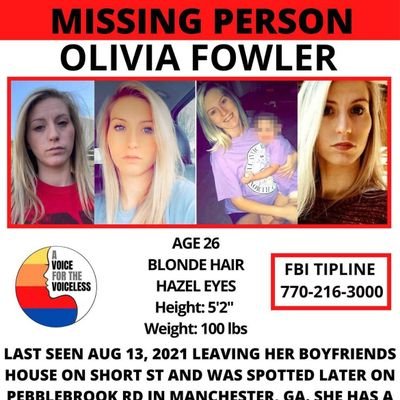 Olivia's ARMY is here to find Olivia she is a 26 yr old mother of 3 she has been missing since 8/13/2021.
