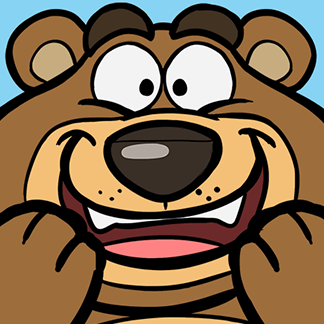 a BEARY well-ROUNDED cartoonist