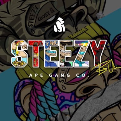 THE OKINA HYPE TEAM MEMBER -STEEZY APE GANG -  21-07-2022 GENERATIVE LAUNCH !!