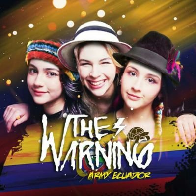 Bienvenidos a la comunidad de fans Ecuatorianos para The warning Rock Band. TRES Talentosas hermanas de Monterrey,México.