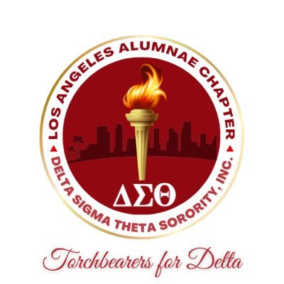 Members of Los Alumnae Chapter of Delta Sigma Theta, Inc. are “Torchbearers for Delta: Fortitude, Engagement, Empowerment, and Elevation.”