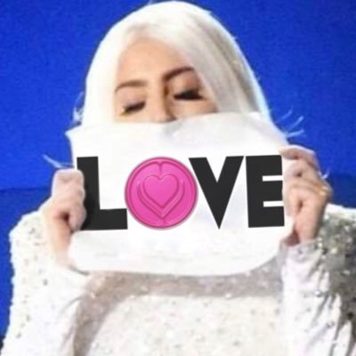 I’m the LOVE paper you should print to take part in the project for the Chromatica Ball in Paris 💗⚔️ Don’t throw me at the end, think about the planet 🌍