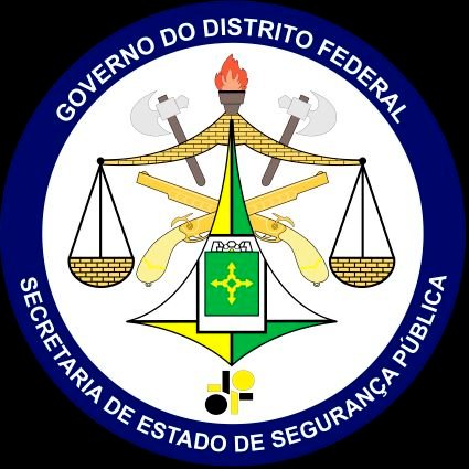 Twitter oficial da Secretaria de Estado de Segurança Pública do Distrito Federal