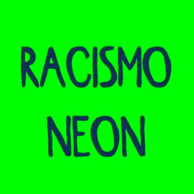 Eliminar el racismo en la publicidad, descolonizándola. Eliminate racism from advertising by decolonizing it #Racismoneon creado por @carlwjones