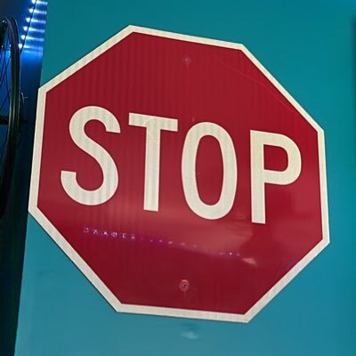 I have a stop sign