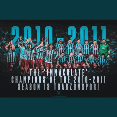 2010.2011 sezonu şampiyonu TRABZONSPOR