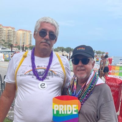 married 🏳️‍🌈 ,Democrat, love music. sports. retired. artistic type.use medical marijuana. free the plant Florida. ❤️💛💚💙💜