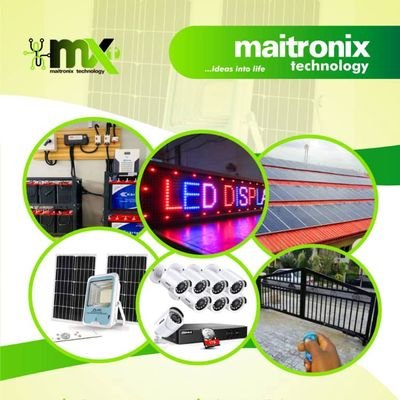 maitronix's profile picture. Maitronix Technology is an engineering firm that specializes on AUTOMATIONS, RENEWABLE ENERGY SERVICES, INDOOR & OUTDOOR SIGNAGE (Electronic LED Screen), CCTV