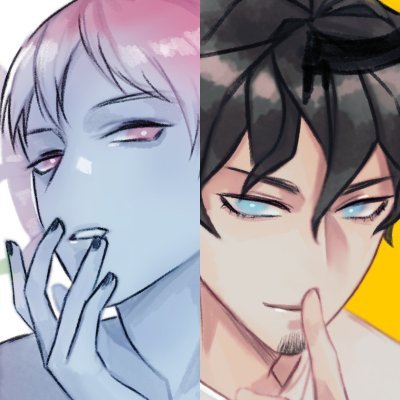 🍭 G-11 | Coralen Plier | Merman/Candy | cw: intersexual &
😇 NPC | Angelo Gwen Lartor | Fallen Angel | In a Relationship