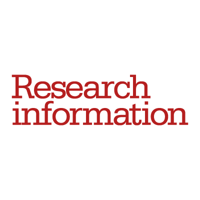 The official Twitter feed of Research Information. Subscribe for free at https://t.co/vzZ2uol2Mj
