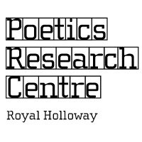 RHUL Poetics Research Centre(@PoeticsResearch) 's Twitter Profile Photo