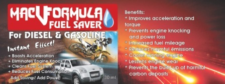 macvformula's profile picture. Fuel additive, Fuel enhancer
