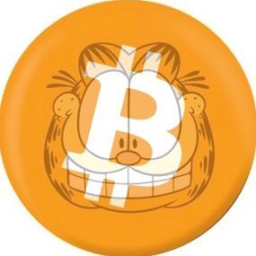 Bitcoin Garfield • 💛🖤