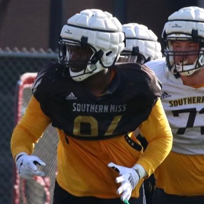6'3 295 Defensive Tackle at University Of Southern Miss @TTT_Collective