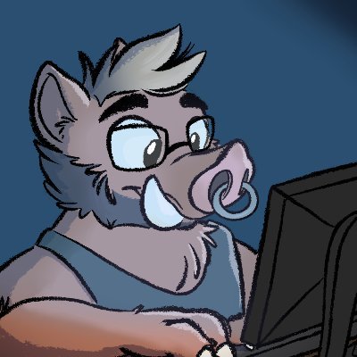 A tusky, fluffy, snuggly boar! NB, they/them - Profile pic by @karpour - Banner by @CivetStranj