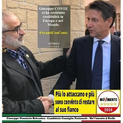 Presidente MedAmbiente
Già Vpres. Osserv. Ambientale
Partner Crescere al Sud
President-Citizens of the world let's unite
Già Resp. Circoscrizione Sud - RC- M5S