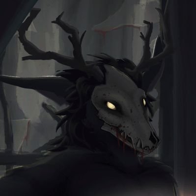 Age 19 he/him
A forest demon looking to punish those who trespass. Minors DNI