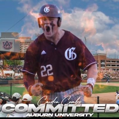 @auburnbaseball commit 🦅 Gardendale highschool football 6’4 250 DL/TE GPA 4.25