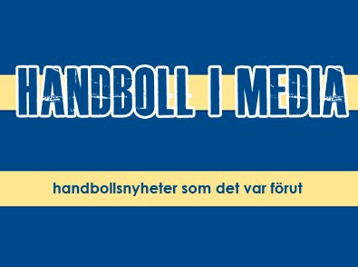 Handboll i media håller koll på handboll i mediasverige åt dig. På daglig basis finkammar vi internet efter de senaste handbollsrelaterade nyhet