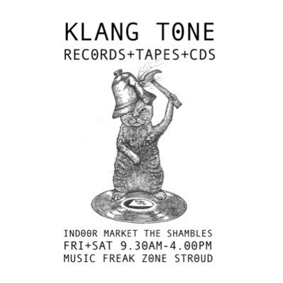 SEAN ROE - Klang Tone Records - new address is 7A  LANSDOWN STROUD  GL51BB - WE BUY RECORDS - please get in touch