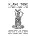 Klang Tone Records (@KlangToneMusic) Twitter profile photo