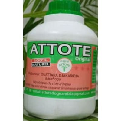 ATTOTE is formulated from natural ingredients and gives instant and permanent remedy to many health challenges
Call/whatapp
08034899559
09071779254