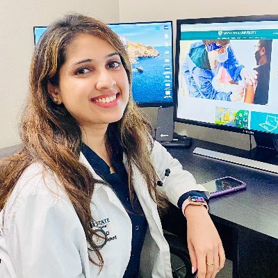 GoelMishita's profile picture. Cardiology Fellow @DMC/Wayne State University. Former Chief resident @WSU/APRH. Lady Hardinge Medical College alumna. 
Work, laugh, love & repeat :)