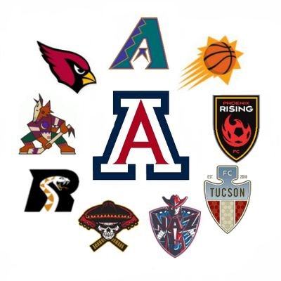Arizona sports fan!
U of A Wildcats, Cardinals, Suns, Diamondbacks, Coyotes, Phoenix Rising FC, FC Tucson, Rattlers, Sugar Skulls, Wranglers!
