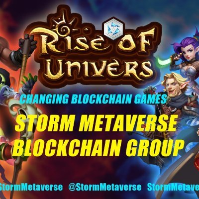 Putting NFTGames and Gamers together. Come across Play2Earn Universe in Metaverse with Rise of Univers. Enjoy, Play and Earn. 

#Binance #NFTgaming #P2E #Storm