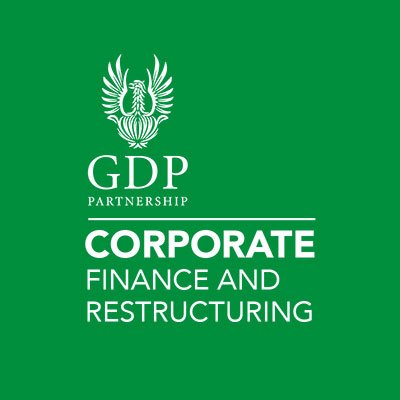 GDP is a Corporate Finance & Debt Restructuring Advisory group of professionals 🌎 
🇮🇪 🇬🇧