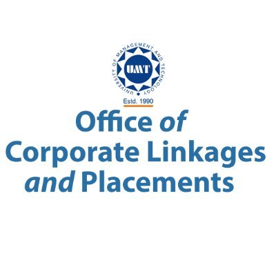 Official account of Office of Corporate Linkages and Placements at UMT.