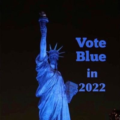 🌊Just being me💙
Vote BLUE!! 🌊🌊🌊
 🚫Anti-MAGAnuts - Save our democracy!!
BLUE CREW! Get out and VOTE! 🗳