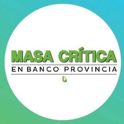 Masa Crítica BPBA es una plataforma sindical para los bancarios y bancarias del Banco Provincia de Buenos Aires, sumate!