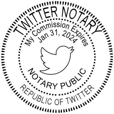 Get your tweets notarized via co-tweets here.