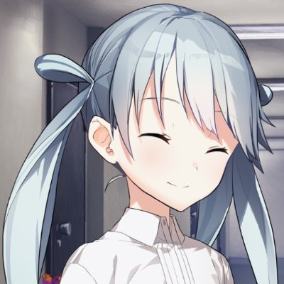 白髪少女が好きの人。日本語に勉強して、私のミス許してください。