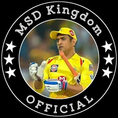 Fan Club For  Our Captain @MSDHONi 💛 |
Here To Spread #DHONism | #CSK Forever | RocketRaja #Rutu 💛 Thalapathy #Jadeja |