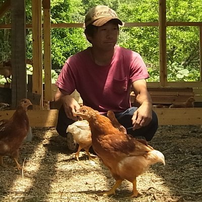 自然養鶏を一つの柱に、スローライフをしながら、自給自足で豊かに暮らす
ガスなし、上水道なし、薪生活、スモールハウスを棲み処に、井戸を掘って水の自給、野菜、お米の無農薬栽培、パーマカルチャー、五右衛門風呂、太陽熱温水器など、様々なものをDIY
主に一方的な発信のみの利用ですが、よかったら気軽にフォローしてください