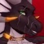 I'm a friendly little dragon looking to forward to meet some new people. (no males) (not my art)