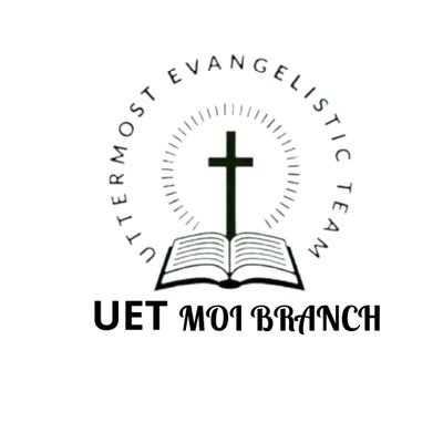 Non-denominational organization of all Christian brethren from Ukambani & anybody else willing, who are in Moi uni. UET stands for: UTTERMOST EVANGELISTIC TEAM.