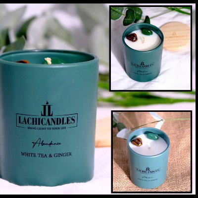 Lachi makes scented candles using the highest quality ingredients from local markets in France. It all started in our garage three years ago. My son and I start