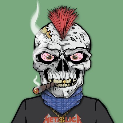 BoneHedzNFT's profile picture. A debut collection of 5000 undead misfits! Custom 25 influencer wallet tracker in discord https://t.co/DmDbJ5PsoB. On sale July 4th, 8PM CST on https://t.co/dsHh11s9yM