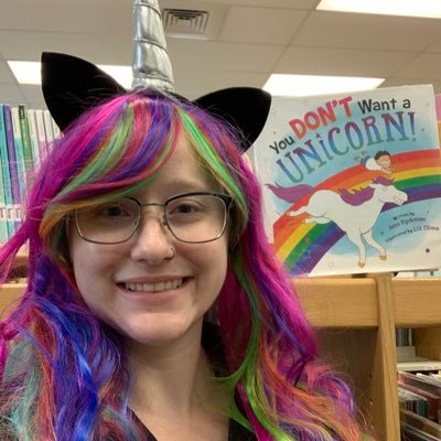 Library unicorn 🦄 by day 🌞 tech nerd 💻 by night 🌝. Elementary School 👩‍🏫 Librarian Media Specialist. Addicted to books 📚 animals 🐈‍⬛🐶🦎🐠 tinkering 🤔.