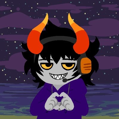 ^He/him^ ^purple caste^ ^Knight Of Doom^ ^Lusus is a Cat/Fox^ ^Strife specibus:RifleKind^ ^likes: Sopor slime and Dinosaurs^
^Chumhandle:JG^ ^dislikes:bullies^